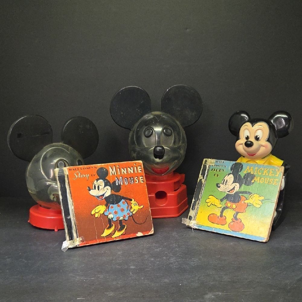 Mickey Mouse Gumball Machine, Bank, 1938 Books‎